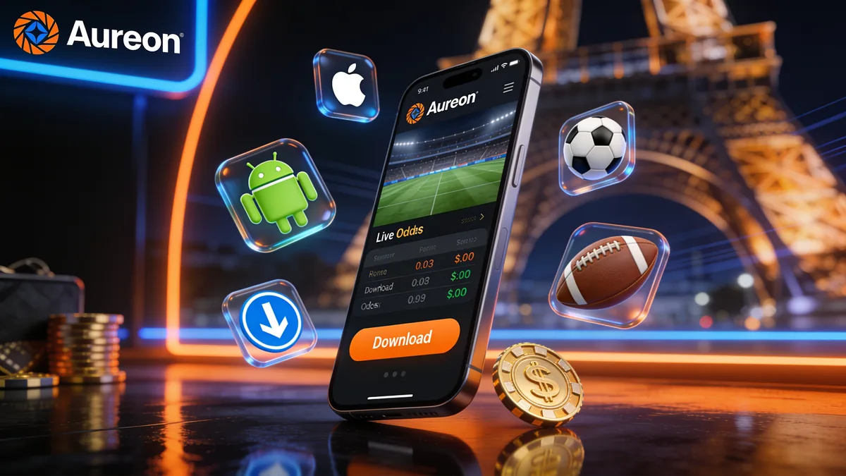 Présentation de l'application mobile Aureon Casino — aureon casino en France